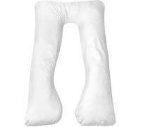 vidaXL Coussin de grossesse 90 x 145 cm Blanc