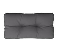 vidaXL Coussin de palette anthracite 80x40x12 cm en tissu