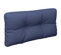 vidaXL Coussin de palette Bleu marine 120×40×12 cm Tissu – Coussin d'extérieur