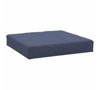 vidaXL Coussin de palette 60x60x9,5 cm bleu marine tissu oxford 379190
