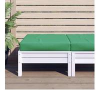 vidaXL Coussin de palette Galette de siège imperméable, coussin de jardin Vert 60x60x9,5