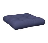 vidaXL Coussin de Palette, Galettes de Chaise, Coussins de Siège, Décoration de Canapé Jardin Terrasse Patio Extérieur, Bleu Marine Tissu