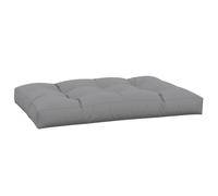 vidaXL Coussin de palette 120x80x12 cm Gris en tissu