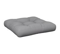 vidaXL Coussin de Palette Gris Tissu