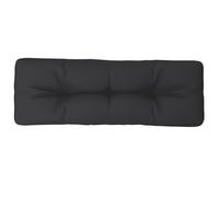 vidaXL Coussin de Palette Noir 120x40x12 cm Tissu