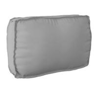 vidaXL Coussin de palette pour dossier Gris 70x40x12 cm Tissu Oxford