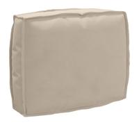 Vidaxl Coussin De Palette Pour Dossier Taupe, 50 X 40 X 12 Cm, En Tissu Oxford