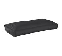 Vidaxl Coussin De Palette Pour Siège/Dossier Noir 120x60x12 Cm Tissu Oxford