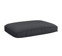 Vidaxl Coussin De Palette Pour Siège Noir 120x80x12 Cm Tissu Oxford Noir