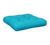 vidaXL Coussin de Palette Turquoise 58x58x10 cm Tissu Oxford