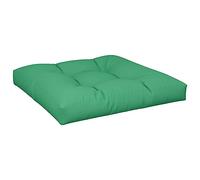 Vidaxl Coussin De Palette Vert 70x70x12 Cm Tissu