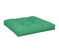 vidaXL Coussin de Palette Vert 80x80x12 cm Tissu