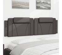 Vidaxl Coussin De Tête De Lit Gris 180 Cm Similicuir Gris