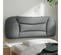 Vidaxl Coussin De Tête De Lit Gris Clair 100 Cm Tissu Gris
