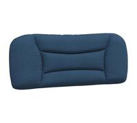 Coussin de Tête de Lit, Oreiller de Lecture avec Fermeture à Glissière, Coussin de Lecture pour Lit Chambre, Bleu 100 374555