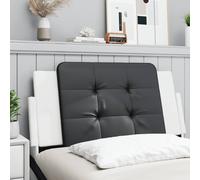 Vidaxl Coussin De Tête De Lit Noir Et Blanc 100 Cm Similicuir Multicolore