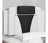 Coussin de Tête de Lit Oreiller Chambre Cappuccino 200 cm Similicuir vidaXL