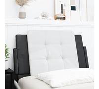 Vidaxl Coussin De Tête De Lit Noir Et Blanc 90 Cm Similicuir Multicolore