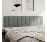 vidaXL Coussin de tête de lit 374689 – Rembourré avec bandes auto-agrippantes