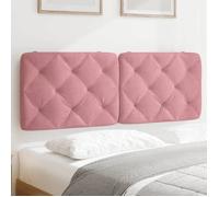vidaXL Coussin de Tête de Lit, Oreiller de Tête de Lit avec Bandes Auto-agrippantes, Coussin Rembourré Chambre à Coucher, 374732