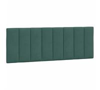 vidaXL Coussin de Tête de Lit, Oreiller de Tête de Lit avec Bandes Auto-agrippantes, Coussin Rembourré Chambre à Coucher, 374672 Vert G