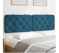 vidaXL Coussin de Tête de Lit, Oreiller de Tête de Lit avec Bandes Auto-agrippantes, Coussin Rembourré Chambre à Coucher, 374737