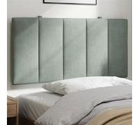 vidaXL Coussin de Tête de Lit, Oreiller de Tête de Lit avec Bandes Auto-agrippantes, Coussin Rembourré Chambre à Coucher, 374655 Vert G