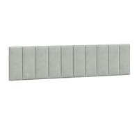 vidaXL Coussin de Tête de Lit, Oreiller de Tête de Lit avec Bandes Auto-agrippantes, Coussin Rembourré Chambre à Coucher, 374689
