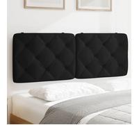 vidaXL Coussin de Tête de Lit, Oreiller de Tête de Lit avec Bandes Auto-agrippantes, Coussin Rembourré Chambre à Coucher, 374729