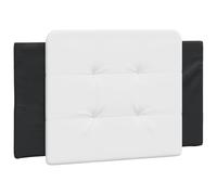 Vidaxl Coussin De Tête De Lit Noir Et Blanc 90 Cm Similicuir Multicolore