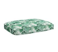 vidaXL Coussin Feuille Motif Feuille 120 x 80 x 12 cm Tissu Oxford, Salon, rectangulaire, Moderne, matériaux résistants à l'eau, Coussin élégant, intérieur, extérieur, Confort