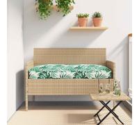vidaXL Coussin Motif Feuille 120 x 60 x 12 cm Tissu Oxford Feuille, Coussin Chic pour Salon, Rectangulaire, Matériaux Résistants, Intérieur, Extérieur, Confort pour Tous Les Espaces