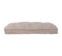Coussin Palette Vidaxl Beige 120x80x12 Cm Tissu