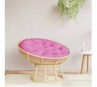 vidaXL Coussin rond – Galette de chaise antidérapante rembourrée Tissu Oxford Rose Ø100 x11 cm