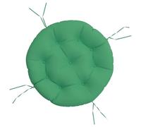 vidaXL Coussin rond 361945 Vert Ø 60 x 11 cm Tissu Oxford