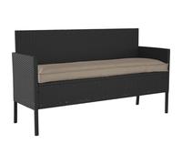 vidaXL Coussin Taupe 150 x 40 x 8 cm Tissu Oxford, Coussin rectangulaire Moderne pour Salon, imperméable, Oreiller déco Confortable, intérieur ou Patio