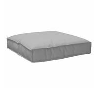 vidaXL Coussin Tissu Oxford Gris 80 x 80 x 12 cm