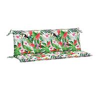 vidaXL Coussins de Banc de Jardin Lot de 2 Multicolore 150x50x7 cm, Coussin, Coussin de Banc, Coussin de Jardin, Coussin d'extérieur, Coussin de siège