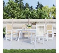 Lot de 2 Coussins de Chaise de Jardin à Dossier Bas Extérieur Rouge vidaXL