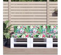 vidaXL Coussins de palette 2 pcs multicolore tissu Oxford, coussin, coussin de canapé, oreiller de dos, coussin extérieur, 360939