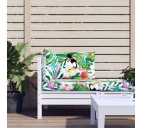 Vidaxl Coussins De Palette 3 Pcs Multicolore Tissu Oxford Multicolore