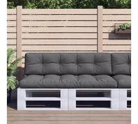 Lot de 2 Coussins de Palette Coussin de Canapé Jardin Extérieur Tissu vidaXL