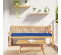 Vidaxl Coussins De Palette Pour Banc - 2 Pièces - Bleu Royal - 180 X 40 X 8 Cm - Tissu Oxford.