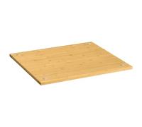 vidaXL Couvercle de cuisinière 50x56x1,5 cm bambou, planche, couvercle de plaque de cuisson, planche de cuisine, planche à découper