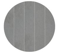 vidaXL Couvercle de piscine rond Gris clair Polyéthylène Ø 610 cm