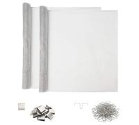 vidaXL Couvercle de puits de lumière avec clips 2 pc 70 x 190 cm
