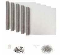 vidaXL Couvercle de puits de lumière avec clips 5 pc 70 x 190 cm