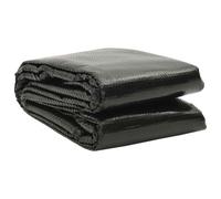 vidaXL Couverture de Piscine Bâche de Piscine Housse de Protection de Piscine Imperméable Extérieur Rectangulaire Noir 260x160 cm PE