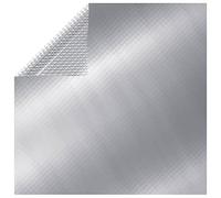 Couverture de piscine Argenté 260x160 cm PE