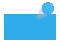 vidaXL Couverture de piscine Bleu 488 x 244 cm PE